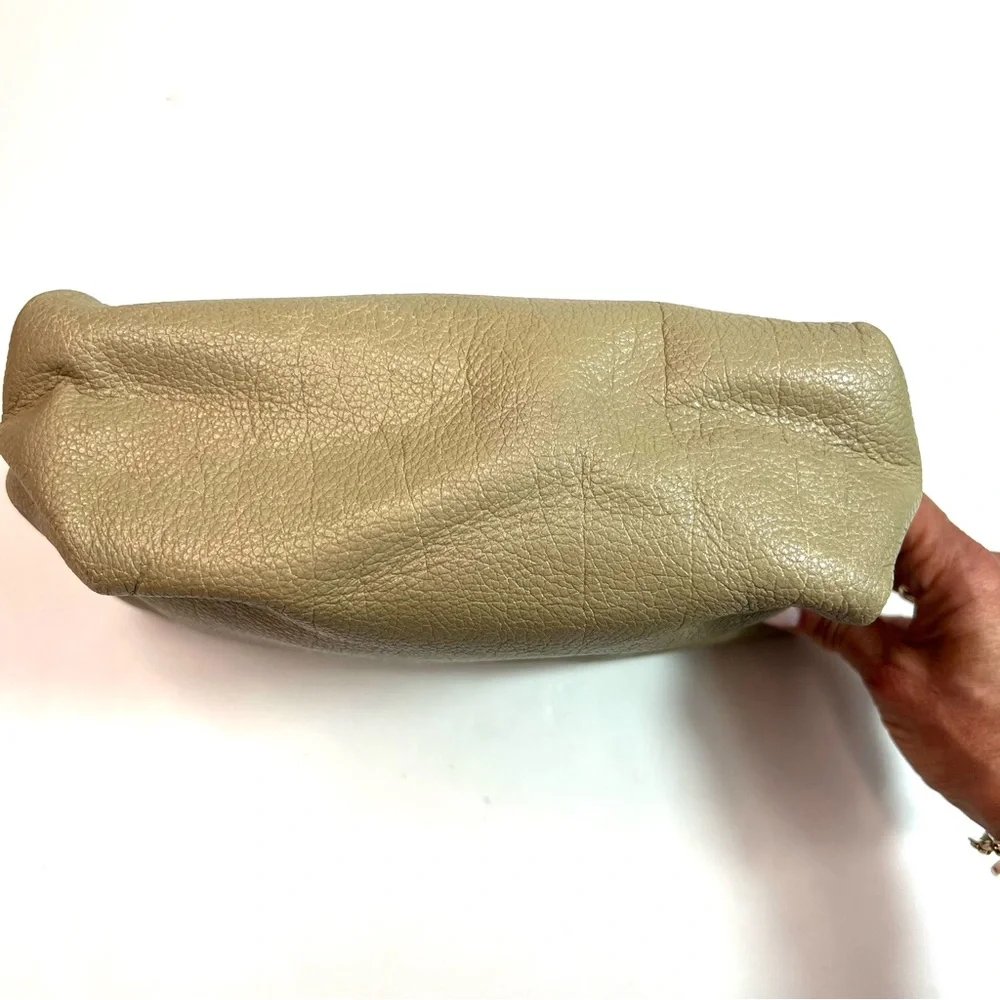 Vintage Carlos Falchi Leather Clutch Bag